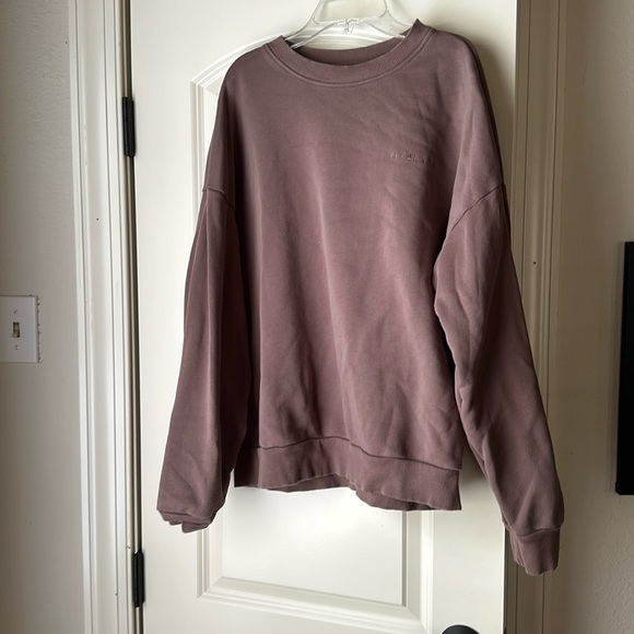 Dark Tan/Brown Vitality/Balance Sweatshirt - Picture 1 of 3